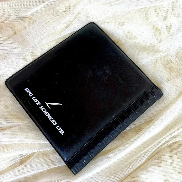 Leather Business Card Holder ID Credit Cards Case Organizer - Picture 1 of 4